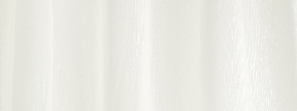 Shimadzu | Ivory drapery fabric with solid design