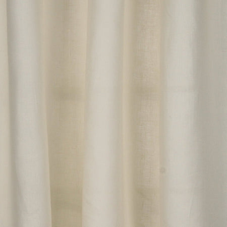 Grace Sheer | Ecru drapery fabric with solid design