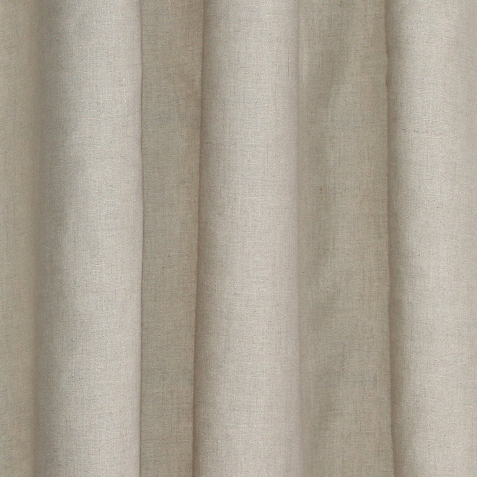 Grace Sheer | Natural drapery fabric with solid design