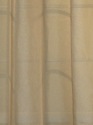 Elegant Sheer | Sand multipurpose fabric with solid design