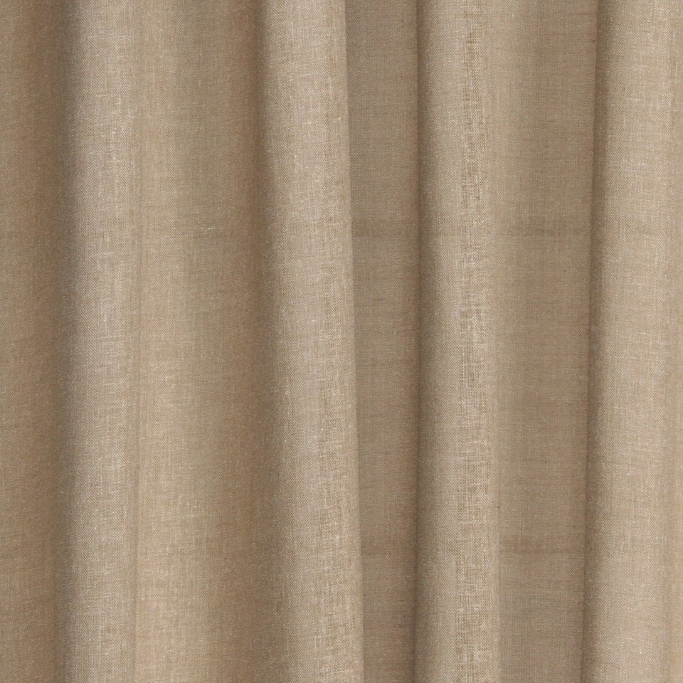 Kazak | Taupe drapery fabric with solid design