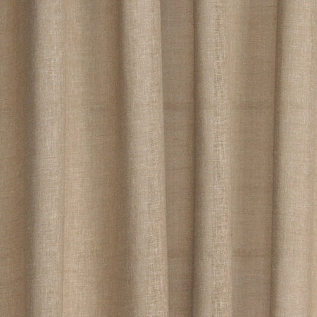 Kazak | Taupe drapery fabric with solid design