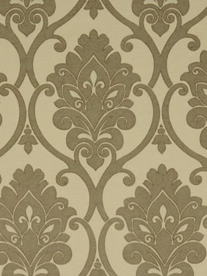 Soft Effects | Sandcastle drapery fabric with damask|chenille|solid design