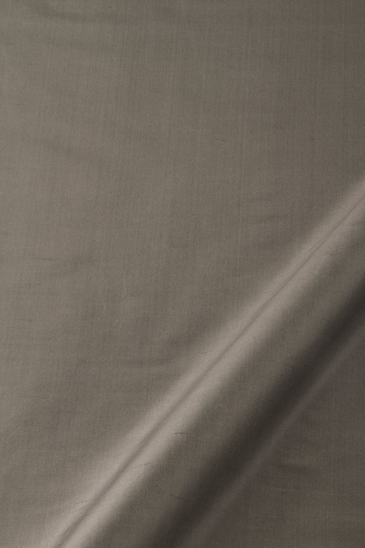 Mysore Silk | Ash drapery fabric with solid design