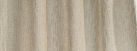 Pacific Scrim | Driftwood drapery fabric with solid design