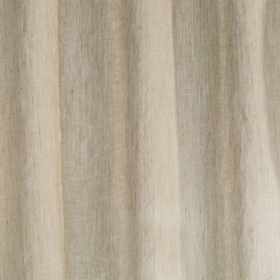 Pacific Scrim | Driftwood drapery fabric with solid design