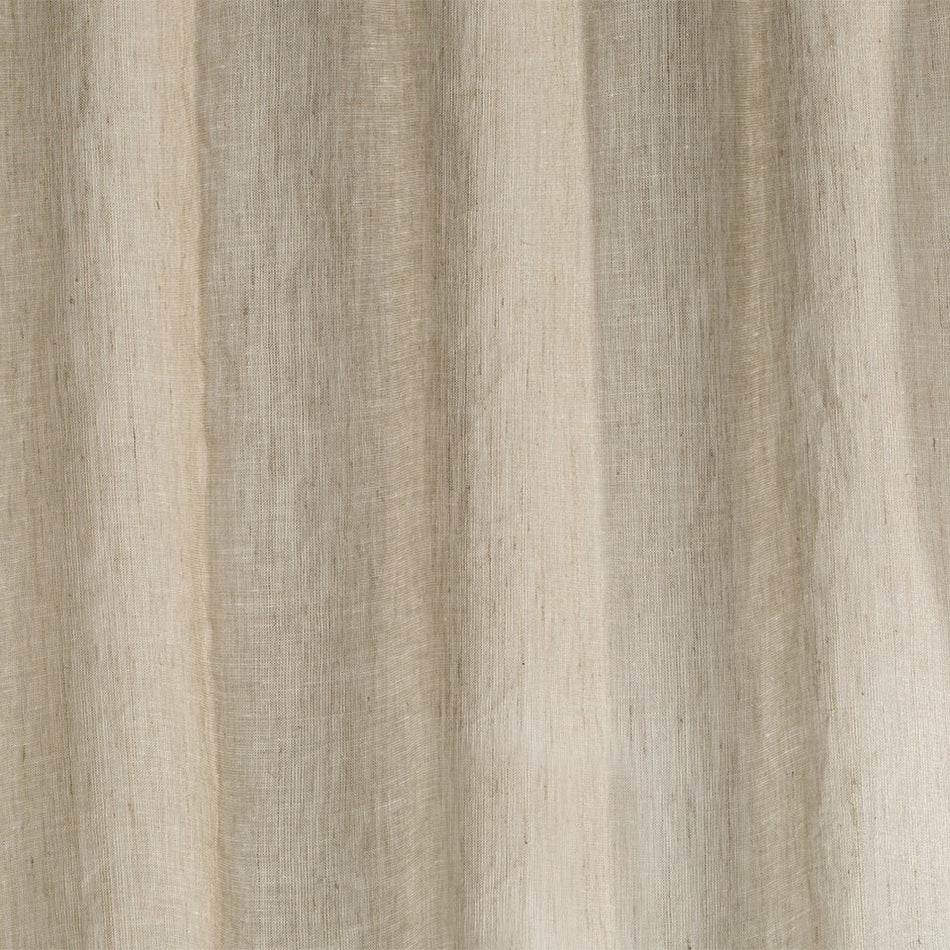 Pacific Scrim | Driftwood drapery fabric with solid design