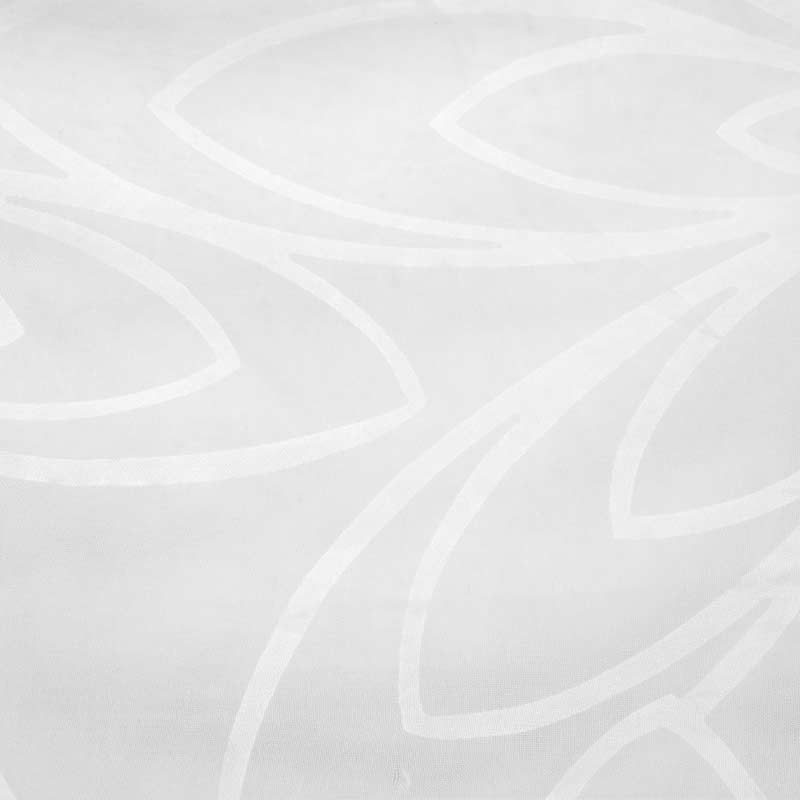 51314 | 284-Frost drapery fabric with solid|floral design