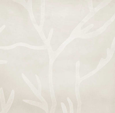 51313 | 284-Frost drapery fabric with floral|solid design