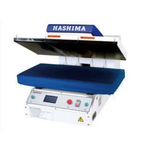 Hashima HP84N heat transfer press on white background