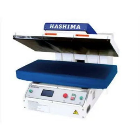 Hashima HP84N heat transfer press on white background