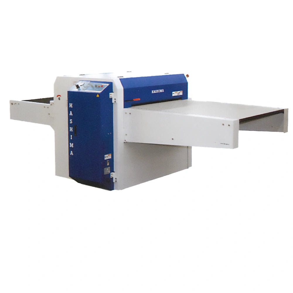 Hashima fusing press machine on a white background
