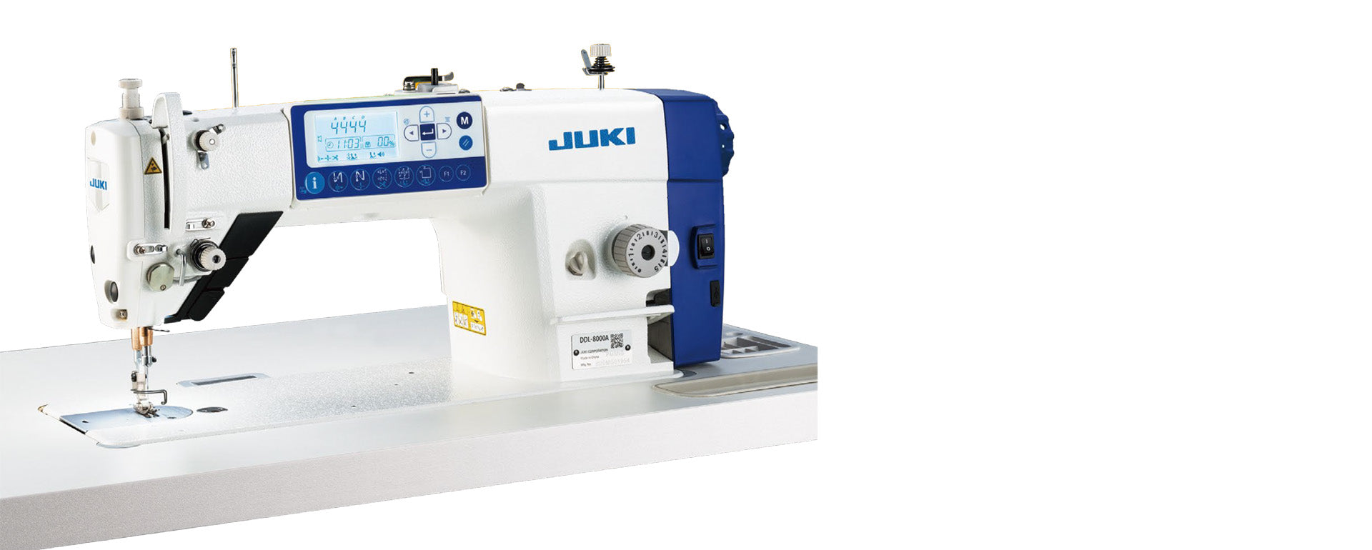 Juki DDL-8000A industrial sewing machine on a white background