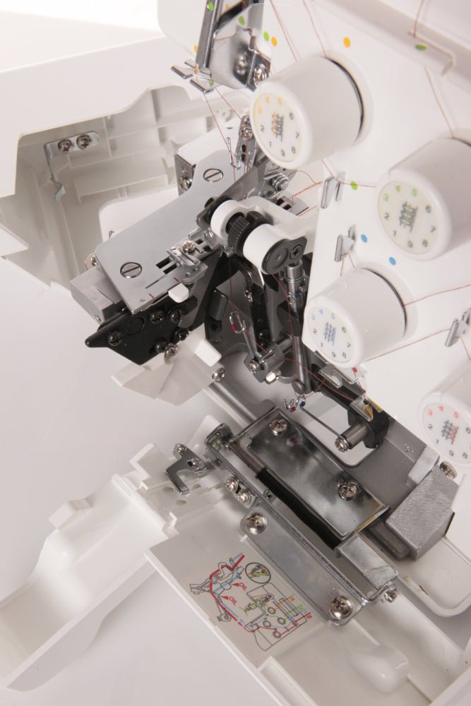 Inside of a Juki MO-644
