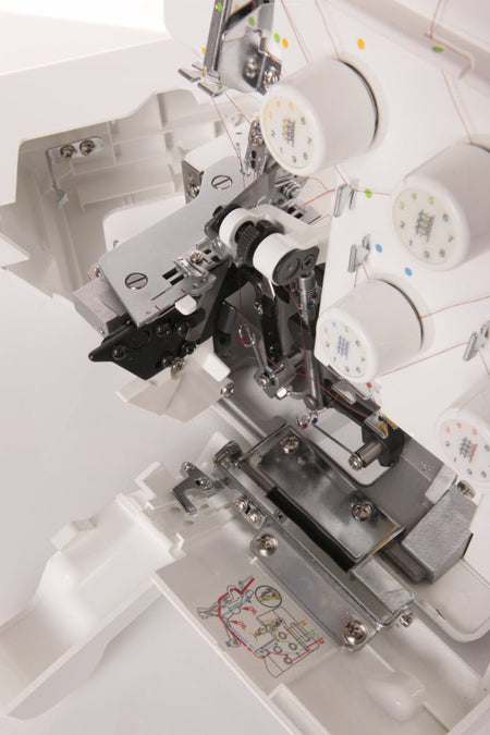 Inside of a Juki MO-644