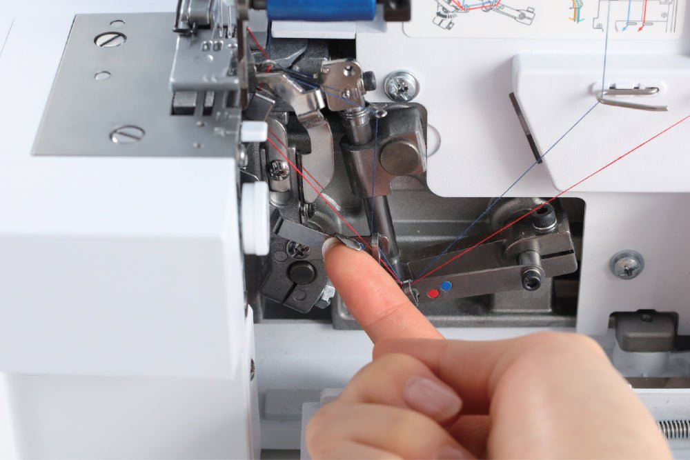 Juki MO-80CB lower looper threader