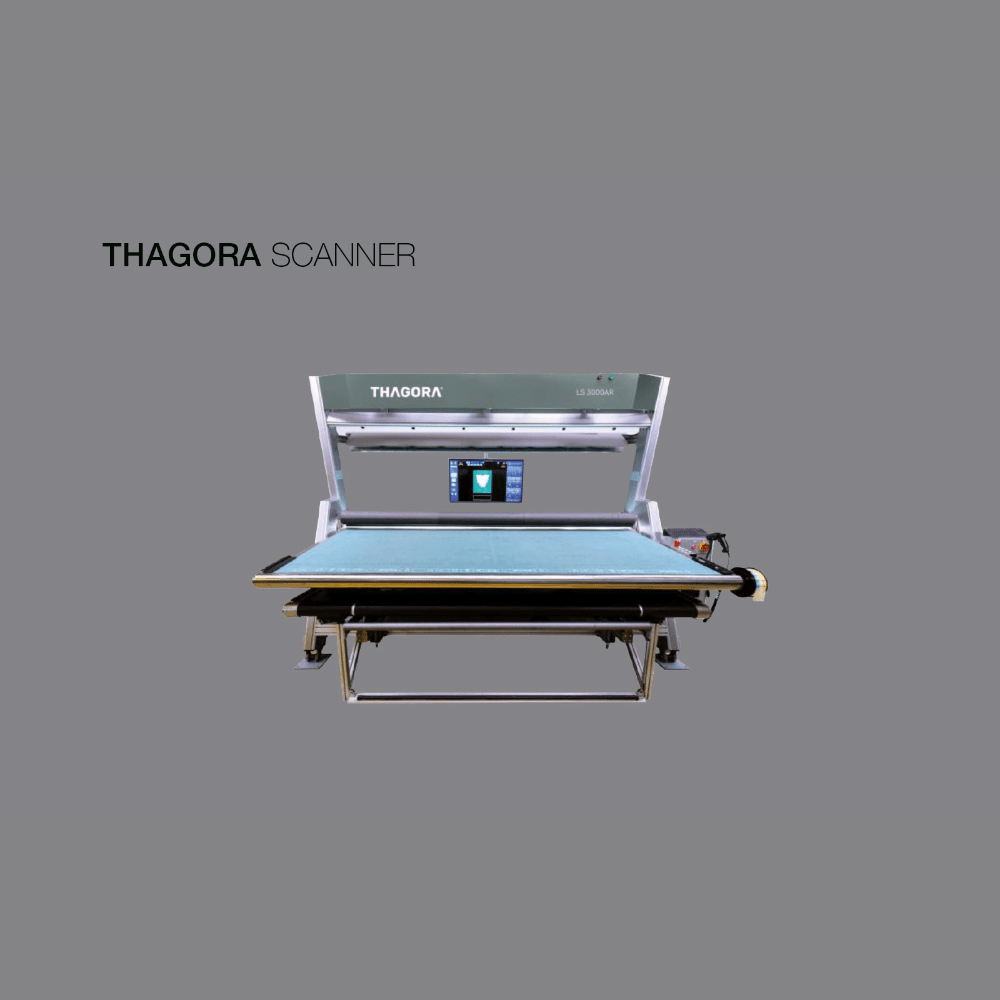THAGORA scanner on a gray background