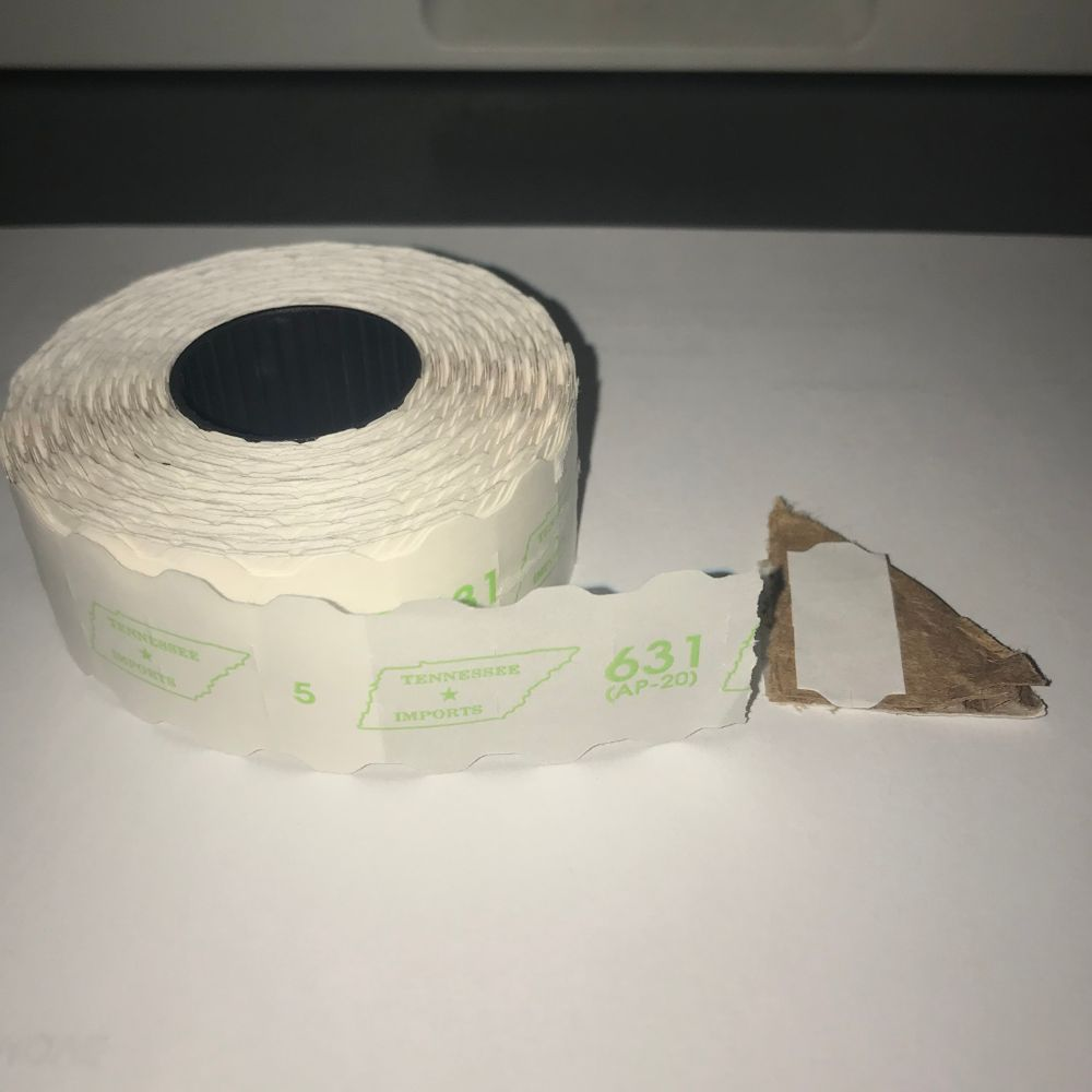 LABELS 26X12MM  WHITE