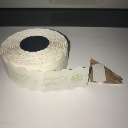 LABELS 26X12MM  WHITE