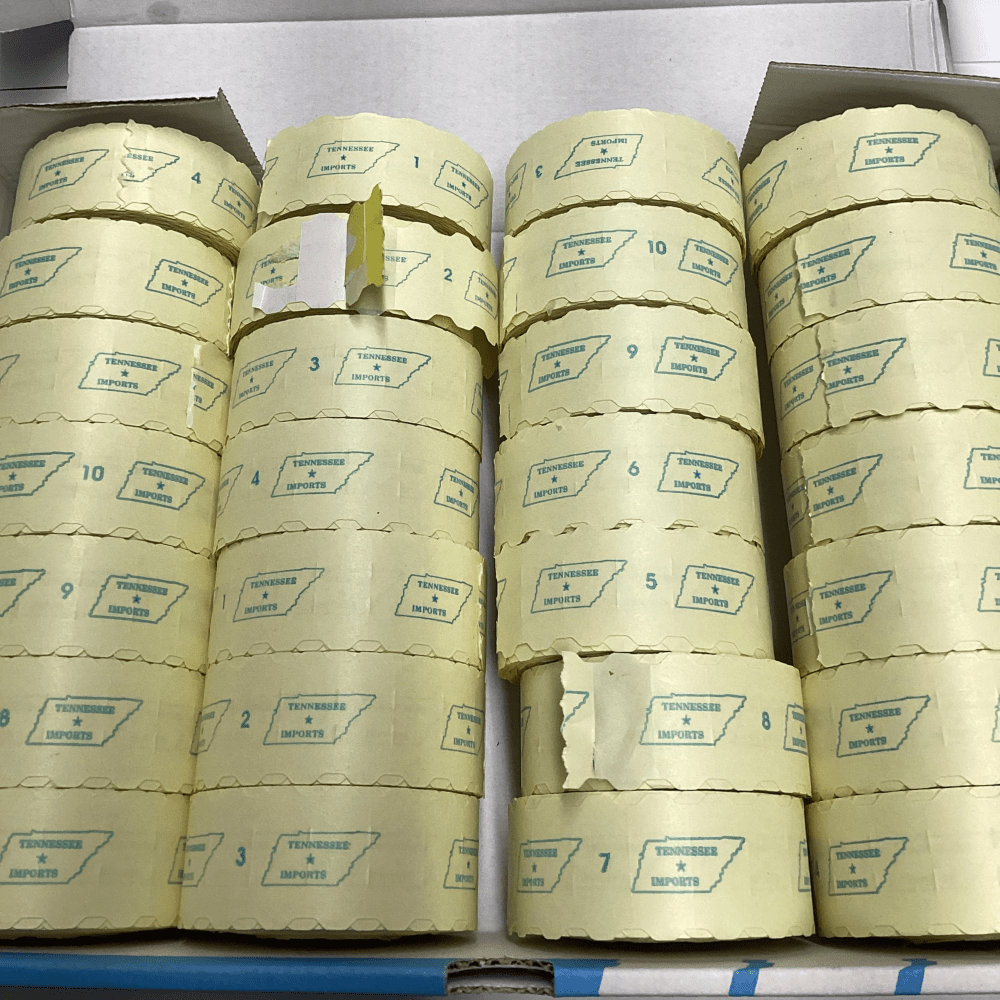 LABELS 26X12 S470 YELLOW | Box