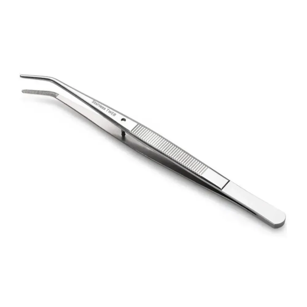 TWE6 DELUXE 6" BENT TWEEZER