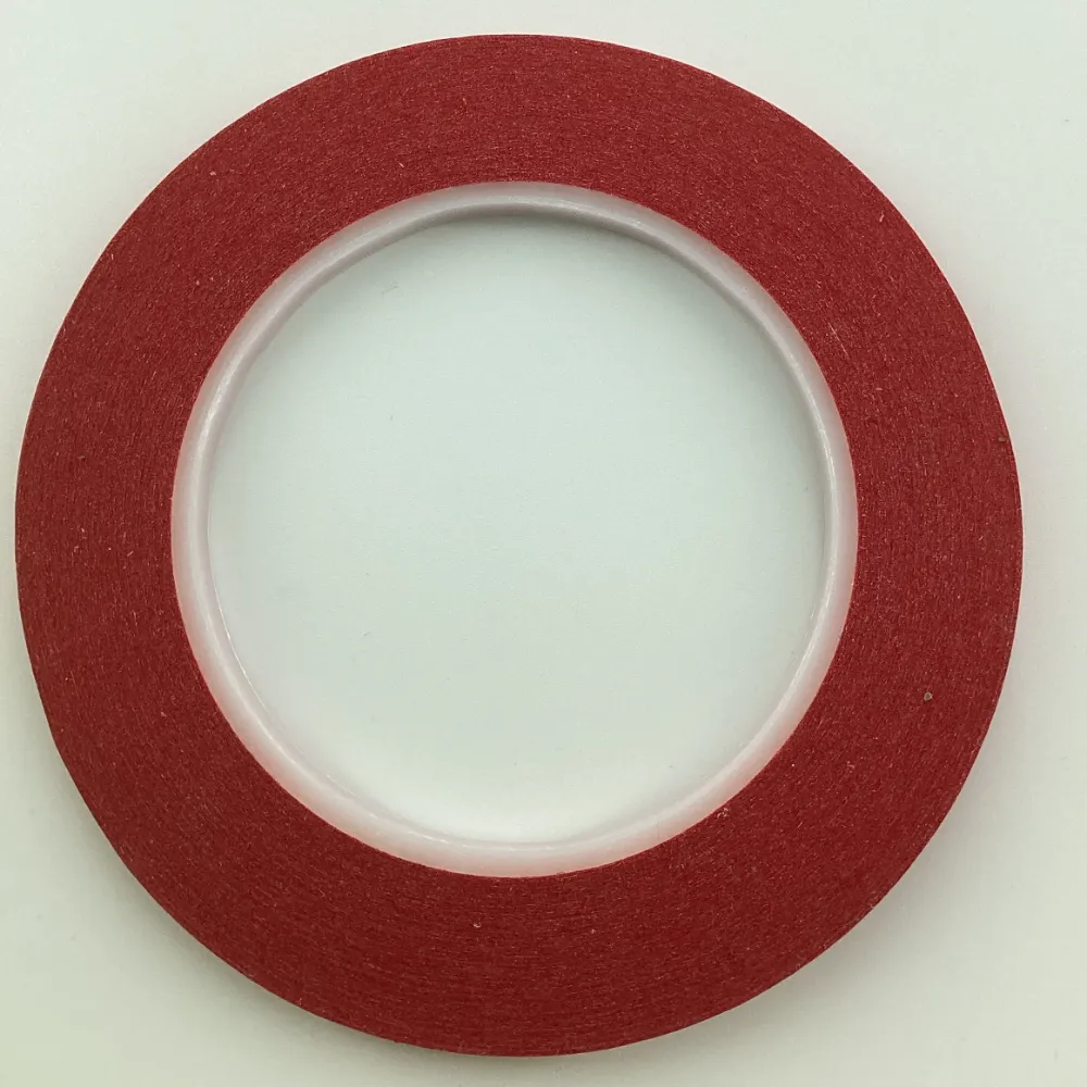 CP631 RED CODING TAPE 1/4"