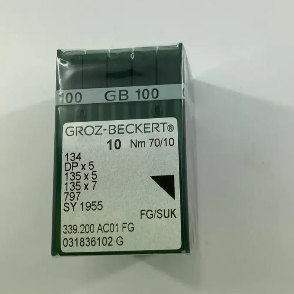 135X7#10/070.FG/MB GROZ BECKERT NEEDLES | Box of 100