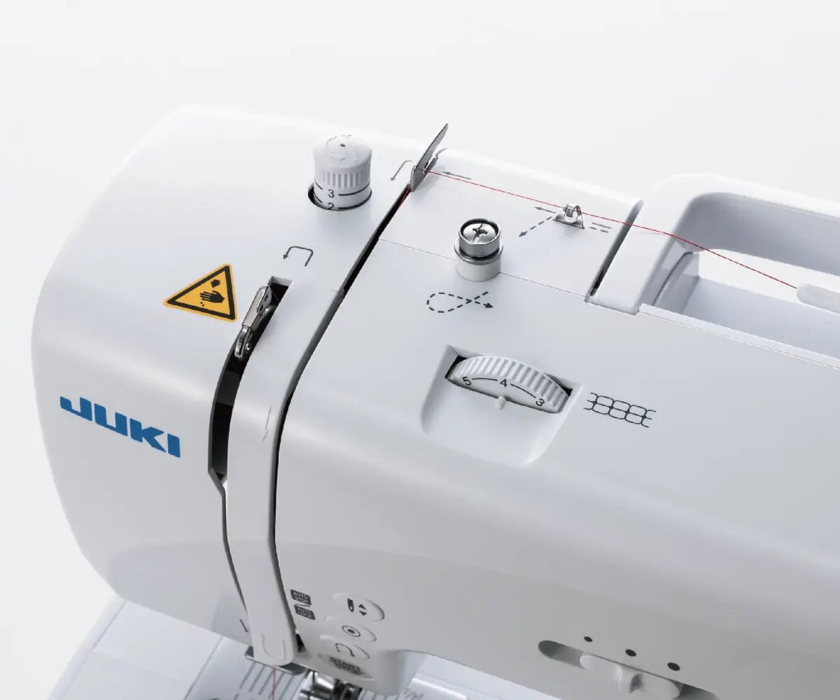 Close-up of a Juki HZL-70HW-A Home Sewing Machine