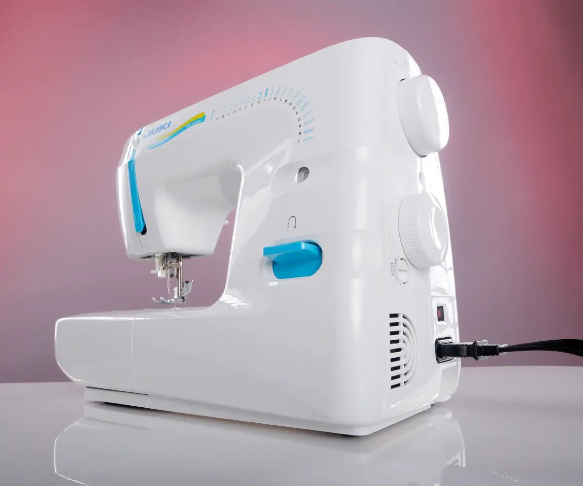 back of a Juki HZL-353ZR-C Home Sewing Machine