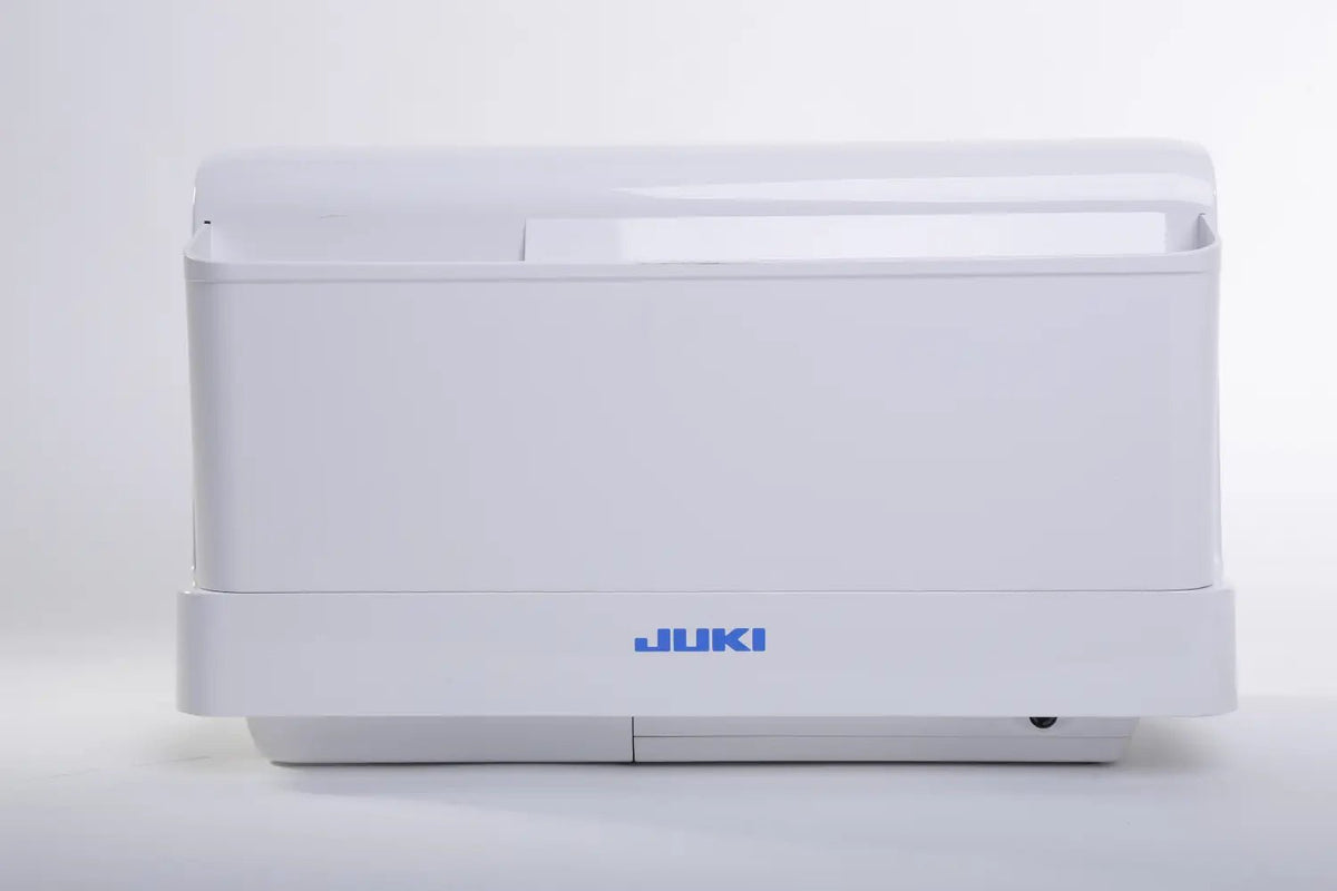 Juki HZL-DX7 covered with hard shell case