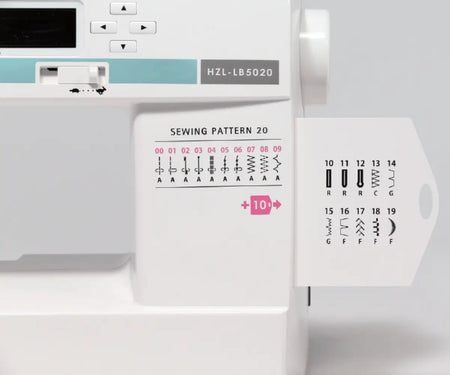 Juki HZL-LB5020 pattern guide