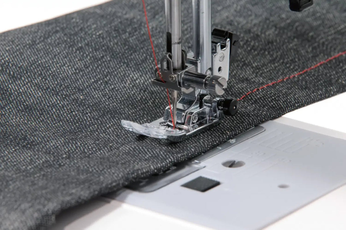 Juki HZL-LB5020 even stitching with red thread