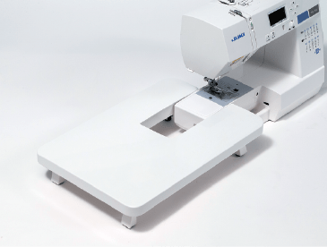 wide table extension for a Juki HZL-LB5100