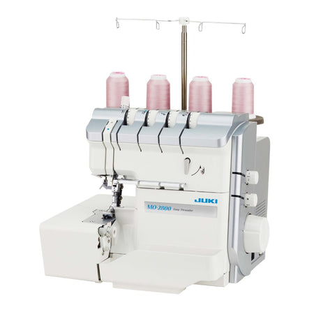 angled view of a Juki MO-2800 