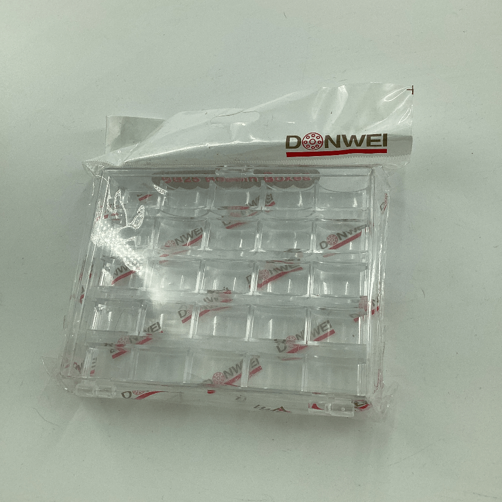 BB25 PLASTIC 25 BOBBIN BOX