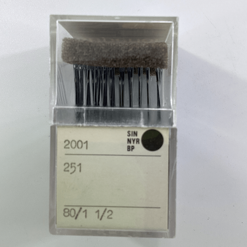 251#080/1-1/2.SES/NYR NEEDLES | Box of 100