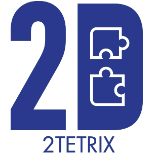 2Tetrix logo in DSI blue